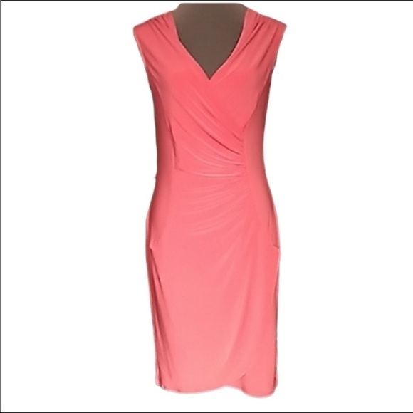 NWT Dana Buchman Hot Lava Sunset Chic Summer Dress Size Medium - Picture 7 of 8